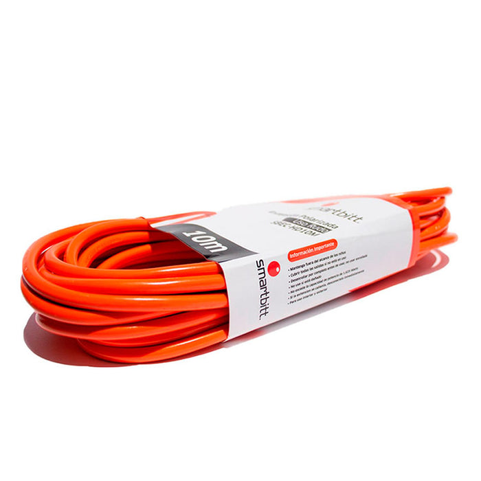 Cable Extensión SMARTBITT Uso Rudo 10 Metros 3 Contactos SBEC-HD10M