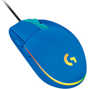 Mouse Gamer LOGITECH G203 RGB Lightsync 8000 DPI 6 Botones Azul 910-005795