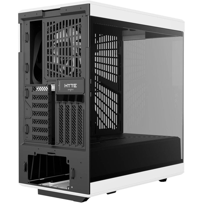 Gabinete Gamer HYTE Y40 ATX Media Torre 2 FAN Cristal Templado USB-C Blanco CS-HYTE-Y40-BW