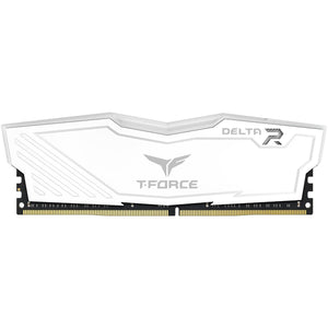 Memoria RAM DDR4 32GB 3200MHz TEAMGROUP T-FORCE DELTA RGB 1x32GB Blanco TF4D432G3200HC16C01
