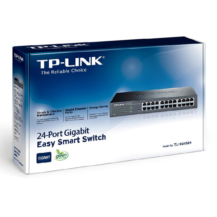 Switch TP-LINK TL-SG1024 24 Puertos Gigabit Ethernet 10/100/1000 Mbps