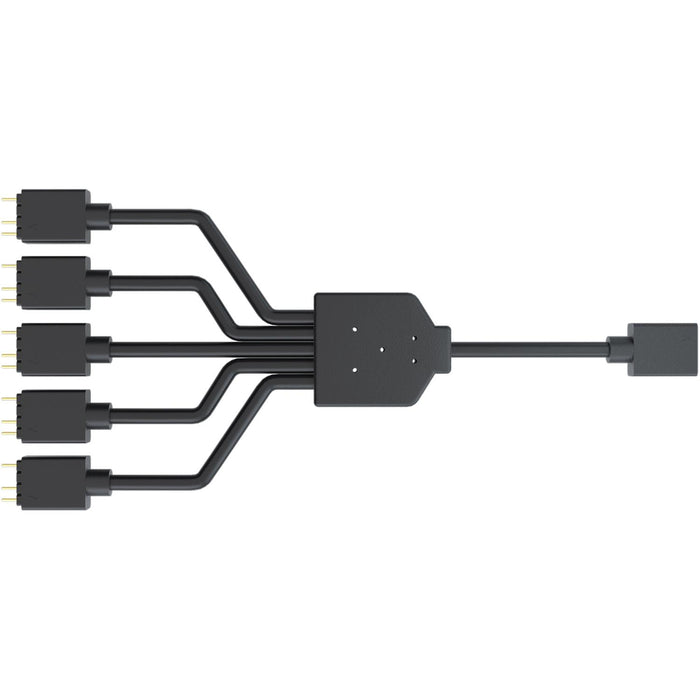 Cable Divisor Splitter COOLER MASTER ARGB 1 a 5 Vias 3 Pines MFX-AWHN-1NNN5-R1