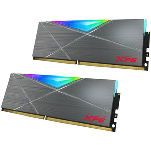 Memoria RAM DDR4 32GB 4133MHz XPG SPECTRIX D50 2x16GB 1.4V RGB Gris AX4U413316G19J-DT50