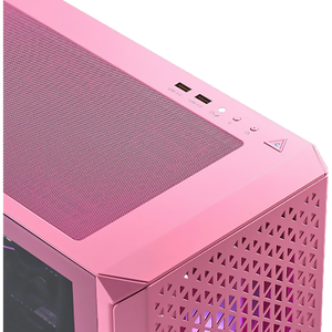 Gabinete Gamer XTREME PC GAMING Sakura Pink Edition CXTSPSTPK Media Torre ATX/Micro ATX/ITX Fan 2x120mm Cristal Templado ARGB Rosa