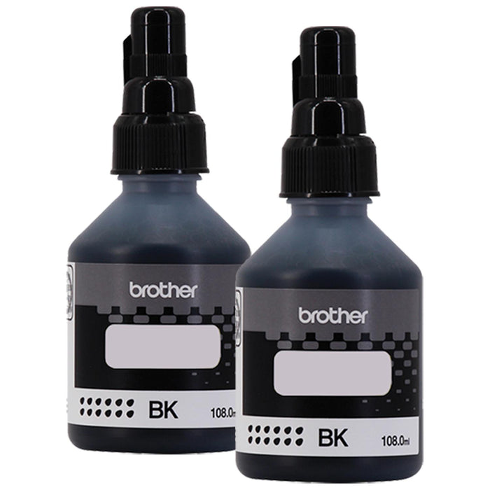 Kit 2 Botellas Tinta BROTHER BTD60BK Negro T220 T520 T720 T920 T4500