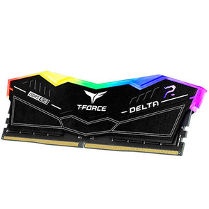Memoria RAM DDR5 32GB 5200MT/s TEAMGROUP T-FORCE DELTA RGB 1x32GB Negro FF3D532G5200HC40C01