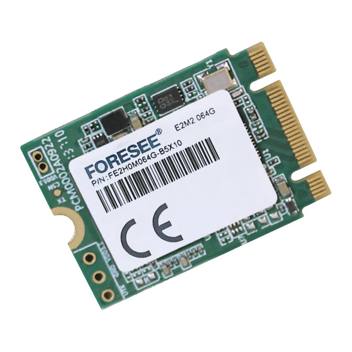 Unidad de estado solido SSD M.2 2230 64GB FORESEE NVMe PCle Gen 2 410/250 MB/s Steam Deck FE2H0M064G-B5X10