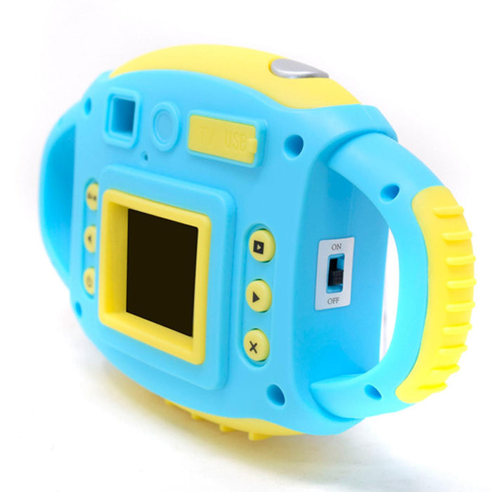 Camara Digital KIDS NECNON 8MP Flash integrado Slot Micro SD Contra Golpes Azul NCD-KIDSCAM-BL