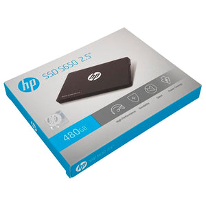 Unidad de Estado Solido SSD 2.5 480GB HP S650 SATA III 560/490 MB/s 345M9AA##ABB
