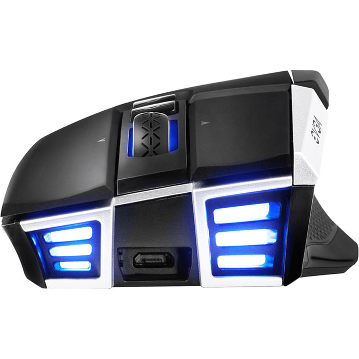 Mouse Gamer EVGA X20 Inalambrico 16000dpi 10 botones LED USB 903-T1-20BK-K3