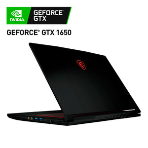 Laptop Gamer MSI GTX 1650 Core i5 10500H 8GB 256GB SSD 15.6 W10 GF63222/REF