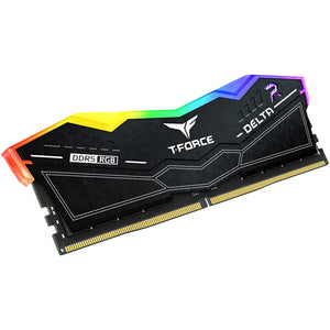 Memoria RAM DDR5 32GB 6000MT/s TEAMGROUP T-FORCE DELTA RGB 1x32GB Negro FF3D532G6000HC38A01