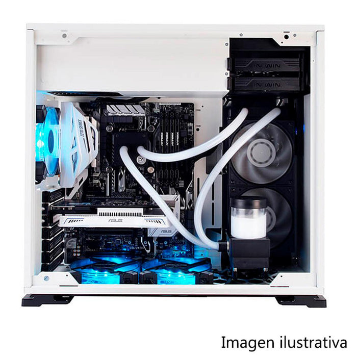 Gabinete Gamer IN WIN 101 WHITE ATX Media Torre Cristal Templado