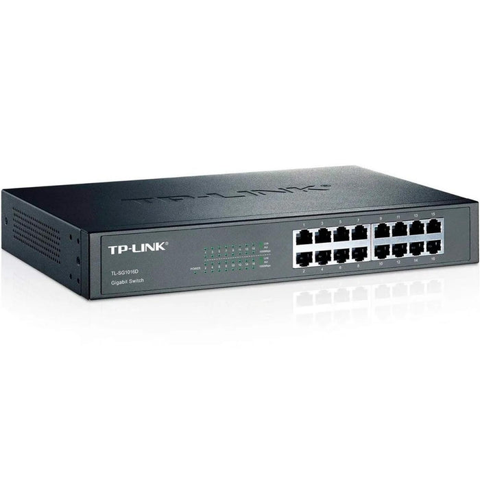 Switch TP-LINK TL-SG1016D 16 Puertos Gigabit Ethernet 10/100/1000