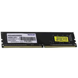 Memoria RAM DDR4 8GB 2666MHz PATRIOT SIGNATURE PC Negro PSD48G266682