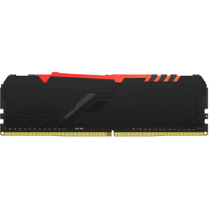 Memoria RAM DDR4 8GB 3200MHz KINGSTON FURY BEAST RGB Negro KF432C16BBA/8