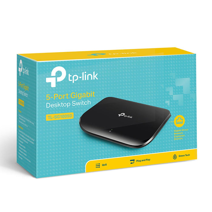 Switch TP-LINK TL-SG1005D 5 Puertos Gigabit Ethernet 10/100/1000Mbps