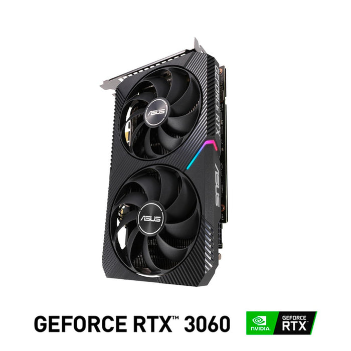 Tarjeta de Video ASUS Dual GeForce RTX 3060 Edición OC 8GB GDDR6 DUAL-RTX3060-O8G