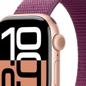 Reloj APPLE Watch Series 10 GPS 42mm Aluminio Rose Gold Deportivo Plum