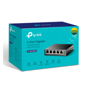 Switch TP-LINK TL-SG1005P 5 Puertos Gigabit Ethernet 10/100/1000 Mbps