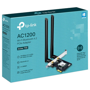 Tarjeta de Red TP-LINK ARCHER T5E PCI Express Wi-Fi 5 AC1200 Doble Banda 1200MBPS 802.11ac