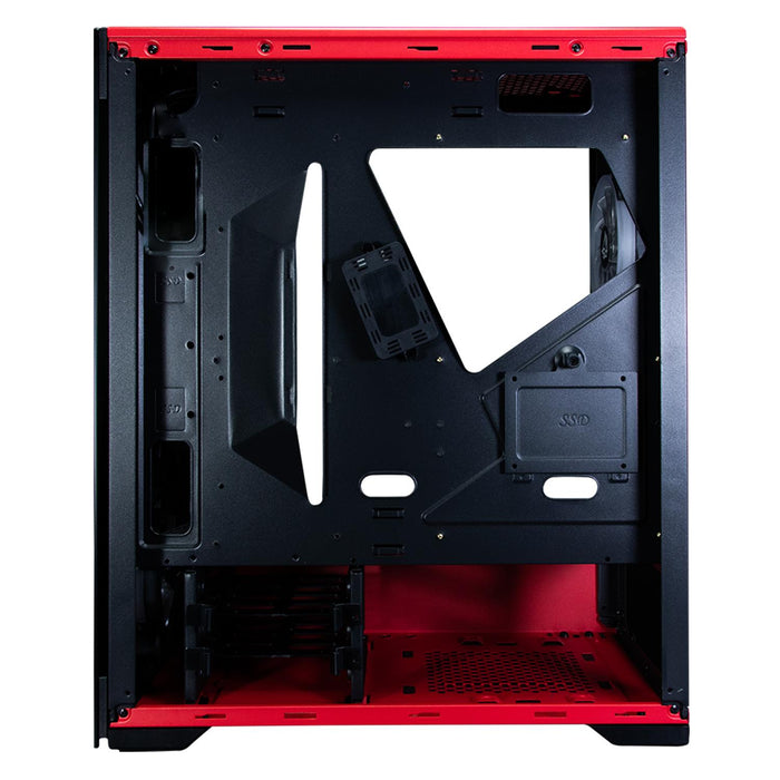 Gabinete Gamer BALAM RUSH THINOS E-ATX 4 Fan Cristal templado ARGB