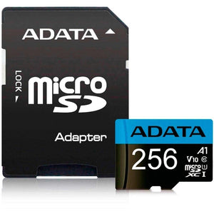 Memoria Micro SDXC 256GB ADATA V10 Clase 10 A1 Juegos Full HD