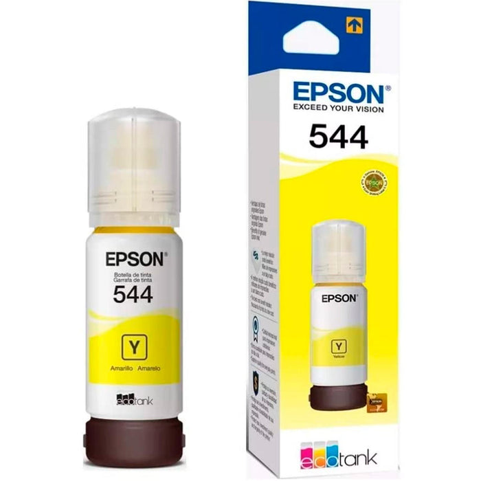 Botella Tinta EPSON T544 L1110 L3110 L3150 L5190 Amarillo 65ml T544420-AL