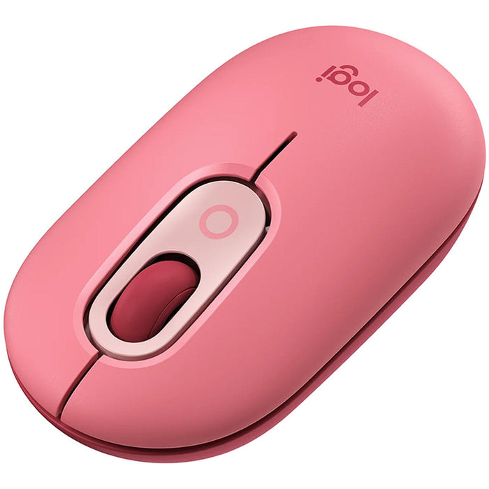 Mouse LOGITECH POP Inalámbrico Coral Rose