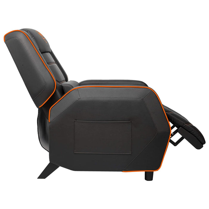 Sofa Gamer COUGAR RANGER S Ergonomico Reclinable Reposapies 160KG Negro/Naranja 3MRGSORB.0001