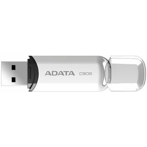 Memoria USB 32GB ADATA C906 2.0 Flash Drive Blanco AC906-32G-RWH