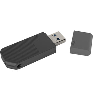 Memoria USB 128GB ACER UP300 USB 3.2 120/100 MB/s Negro BL.9BWWA.527