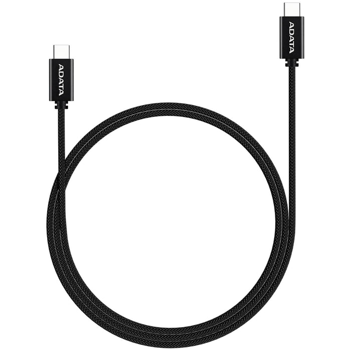 Cable ADATA USB Tipo C a USB Tipo C 1 metro Negro CACC-100PN-BK