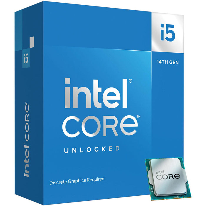 Procesador INTEL Core i5 14600KF 3.5GHz 14 Core LGA1700 BX8071514600KF