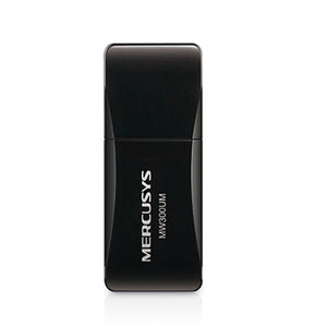 Adaptador Inalambrico USB MERCUSYS MW300UM N 300Mbps 2.0