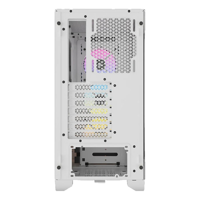 Gabinete Gamer CORSAIR 3000D AIRFLOW RGB ATX 3 Fan Cristal Templado Blanco CC-9011256-WW