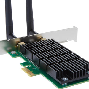 Tarjeta de Red TP-LINK Archer T4E PCIe Wi-Fi AC1200 Doble Banda 1200Mbps 802.11ac
