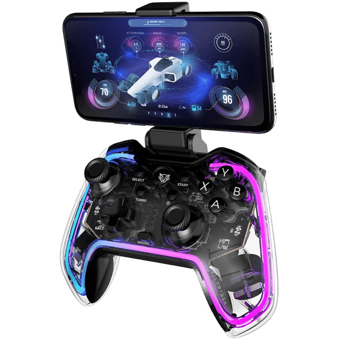 Gamepad BALAM RUSH KONTROL GLOW G595 RGB Inalambrico Pc Android PS3 PS4 Reacondicionado