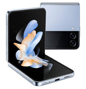 Celular SAMSUNG Galaxy Z Flip 4 Dual Sim 5G 8GB 128GB 6.8" Doble Camara 12 MP Azul Reacondicionado