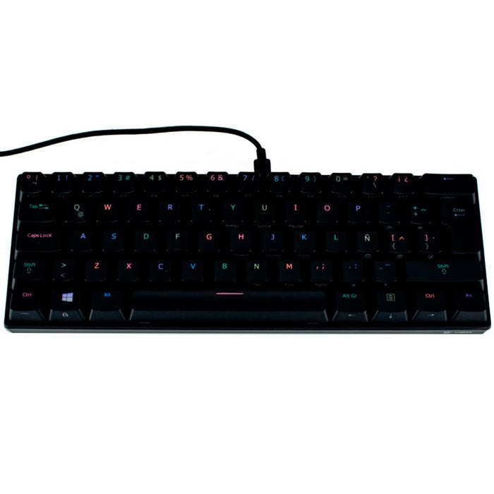 Teclado Gamer Mecanico VSG Mintaka Switch Rojo RGB Negro VG-KM981-BLK-RED