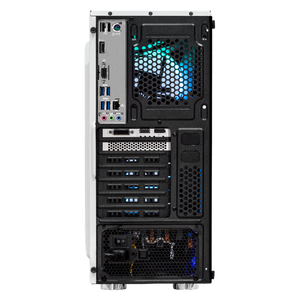 Xtreme PC Gaming Geforce GTX 1650 Intel Core I5 10400F 16GB SSD 120GB 2TB WIFI Dragonfly White