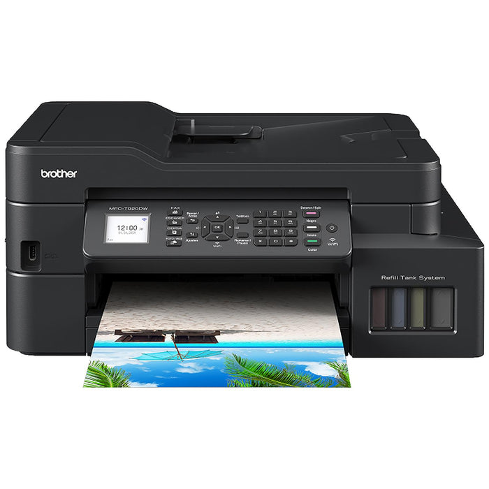 Multifuncional BROTHER MFC-T920DW-V2 InkBenefit Tinta Continua Duplex 6 Tintas Inalambrica