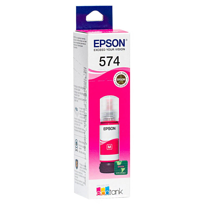 Botella Tinta Epson T574 L8050 L18050 Magenta 70ml T574320-AL