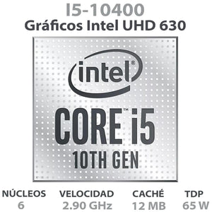 Procesador INTEL Core I5 10400 2.9 GHz 6 Core 1200 BX8070110400