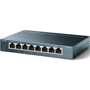 Switch TP-LINK TL-SG108 8 Puertos IEEE Gigabit Ethernet 10/100/1000Mbps