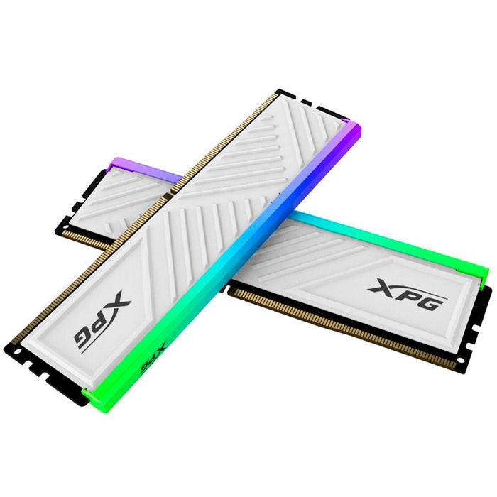 Memoria RAM DDR4 64GB 3600MHz XPG SPECTRIX D35G RGB 2x32GB Blanco AX4U360032G18I-DTWHD35G