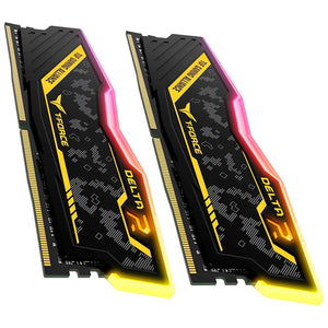 Memoria RAM DDR4 64GB 3200MHz TEAMGROUP T-FORCE TUF GAMING RGB 2x32GB