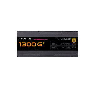 Fuente de Poder PC 1300W Gamer EVGA SuperNOVA 1300 G+ 80 Plus Gold Modular 220-GP-1300-X1