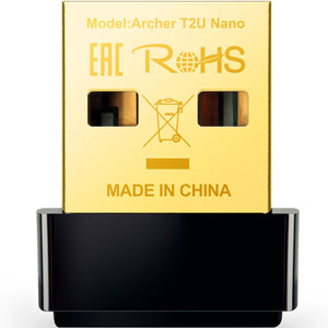 Adaptador Inalámbrico USB TP-LINK ARCHER T2U NANO Dual Band 600Mbps