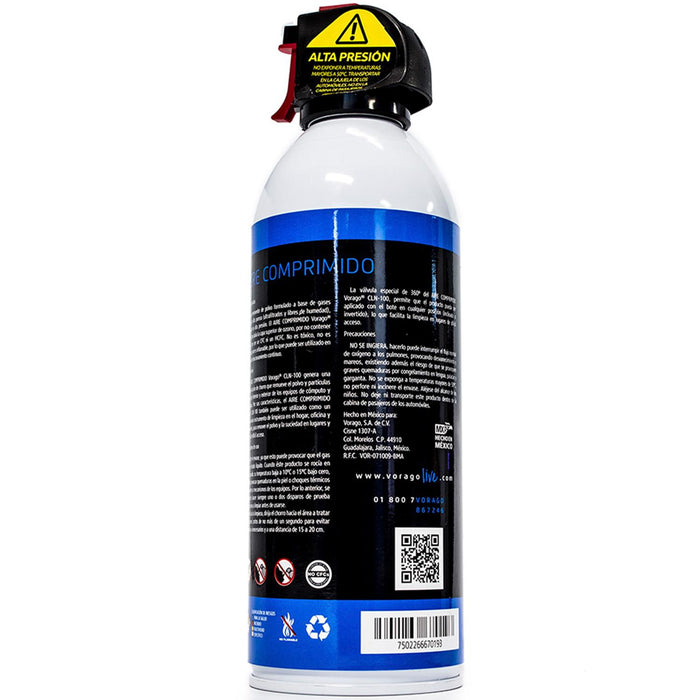 Aire Comprimido VORAGO 440Gr CLN-100